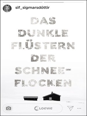 cover image of Das dunkle Flüstern der Schneeflocken